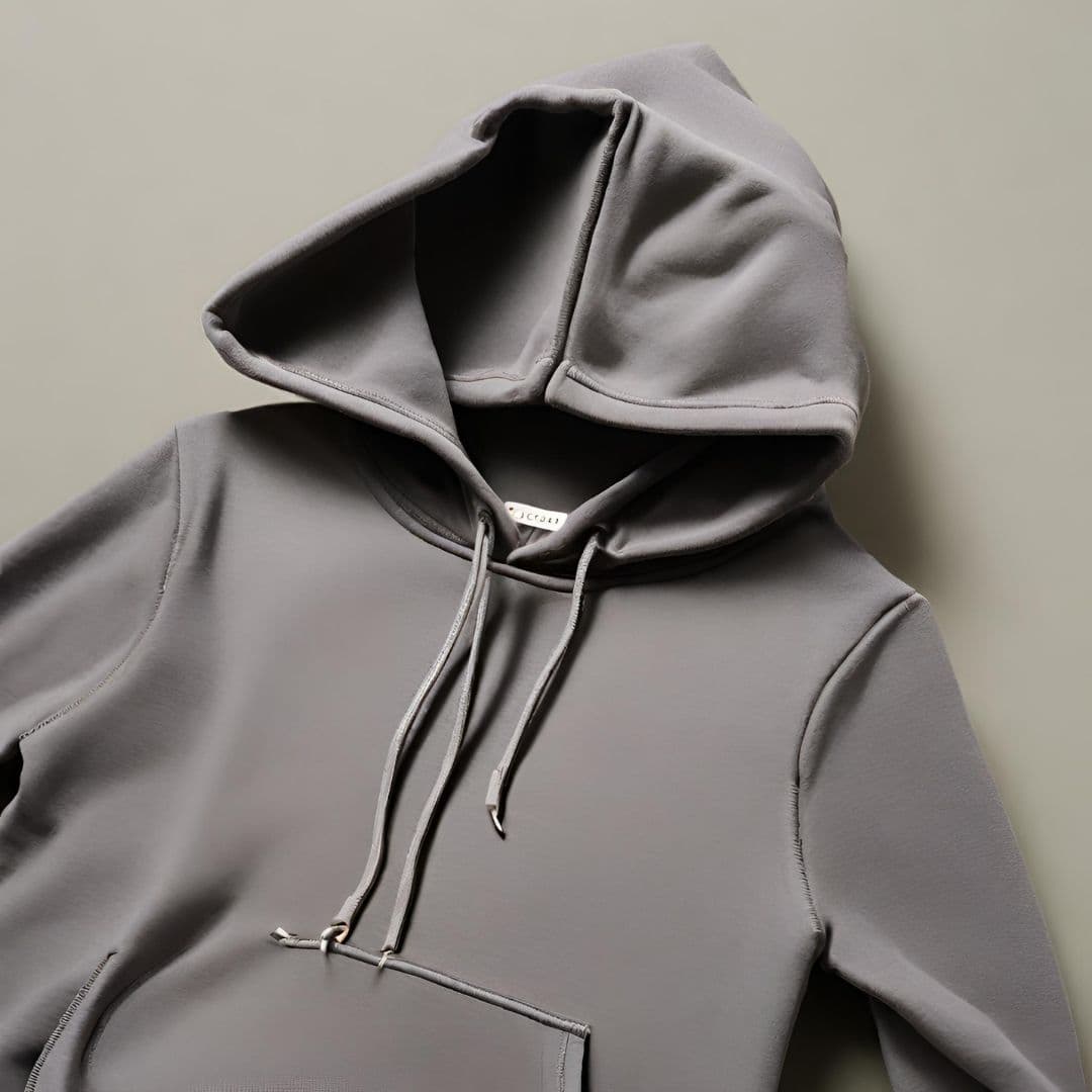 Classic Grey Hooded Sweatshirt 3