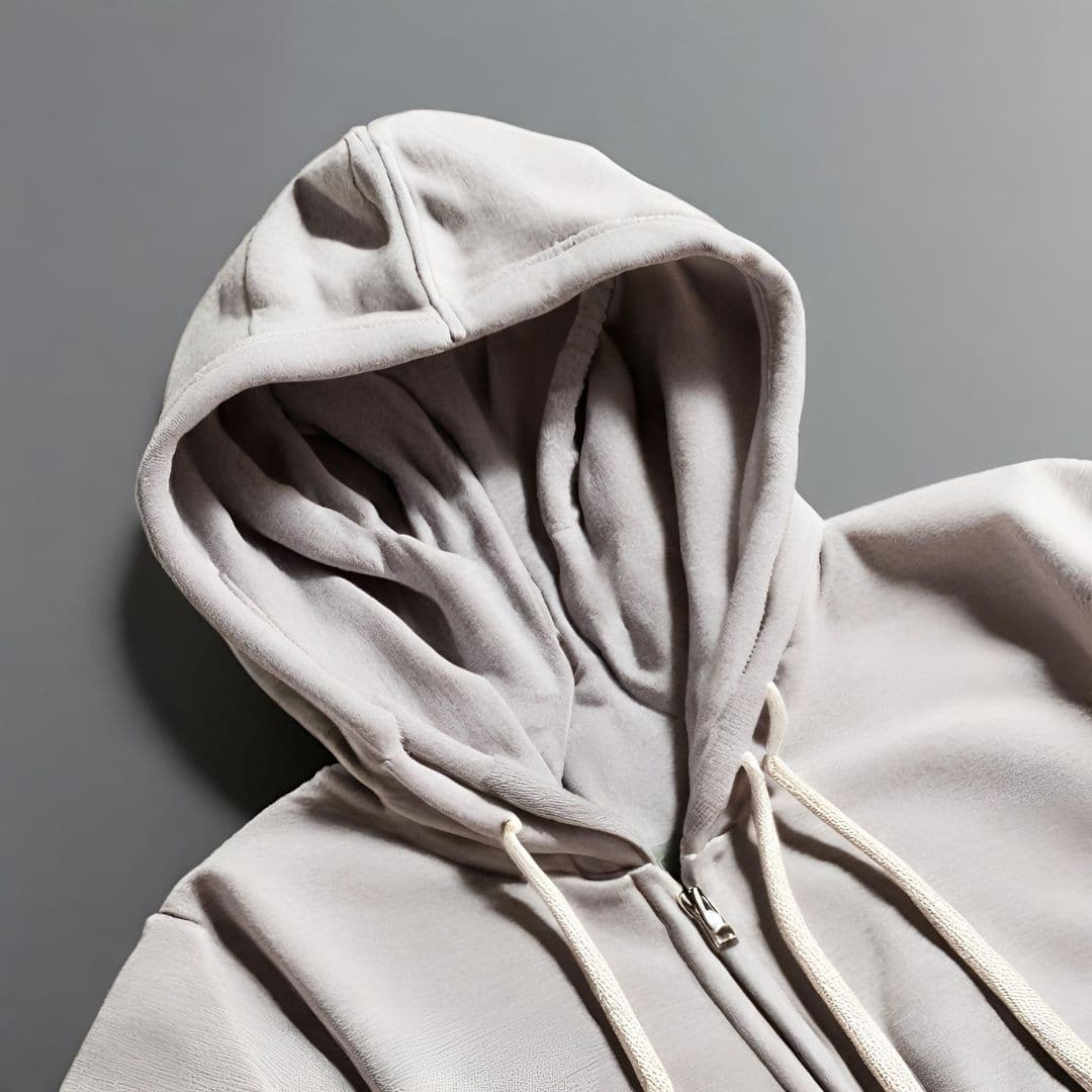 Classic Heather Gray Hoodie 2