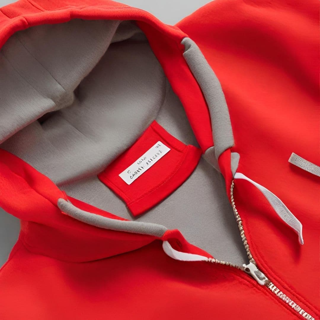 Classic Red Pullover Hoodie 2