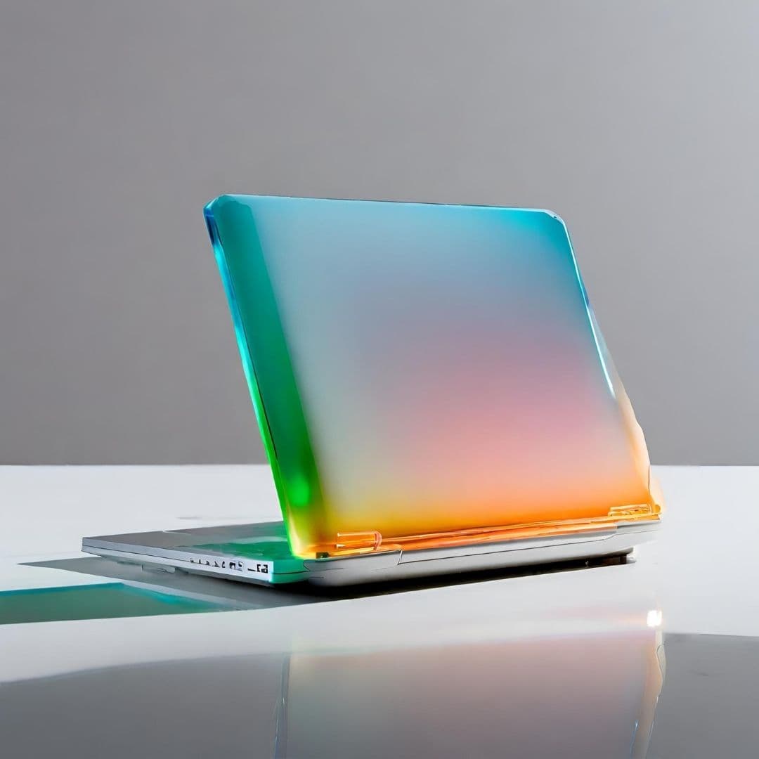 Sleek Modern Laptop with Ambient Lighting 2