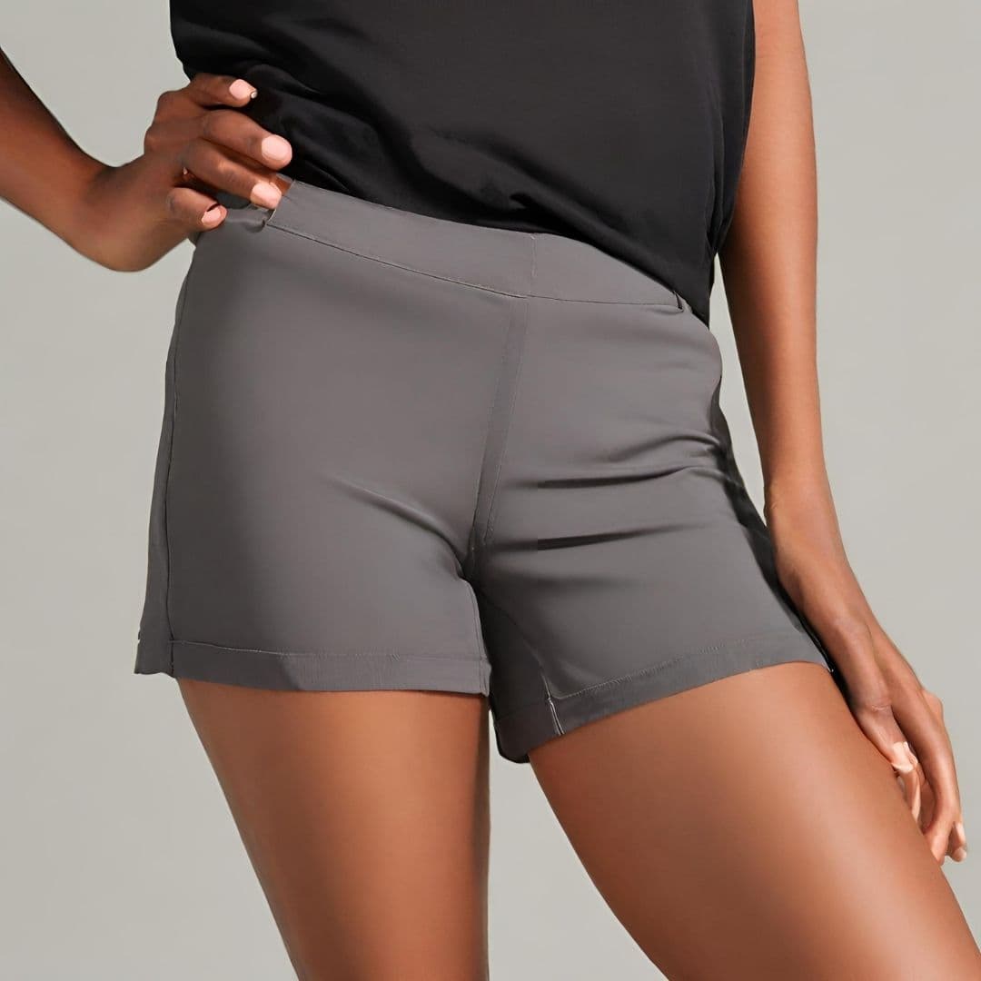 Classic High-Waisted Athletic Shorts 2