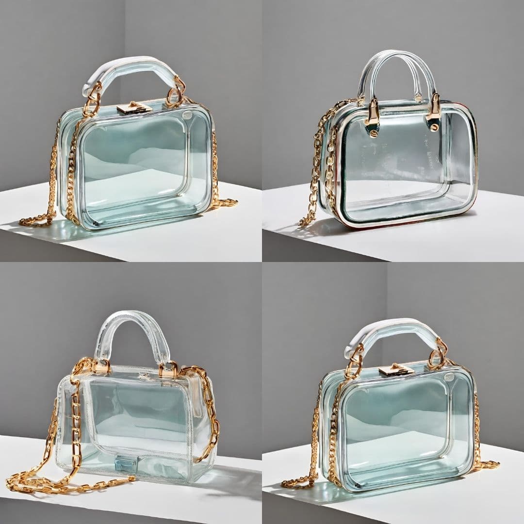Chic Transparent Fashion Handbag 3