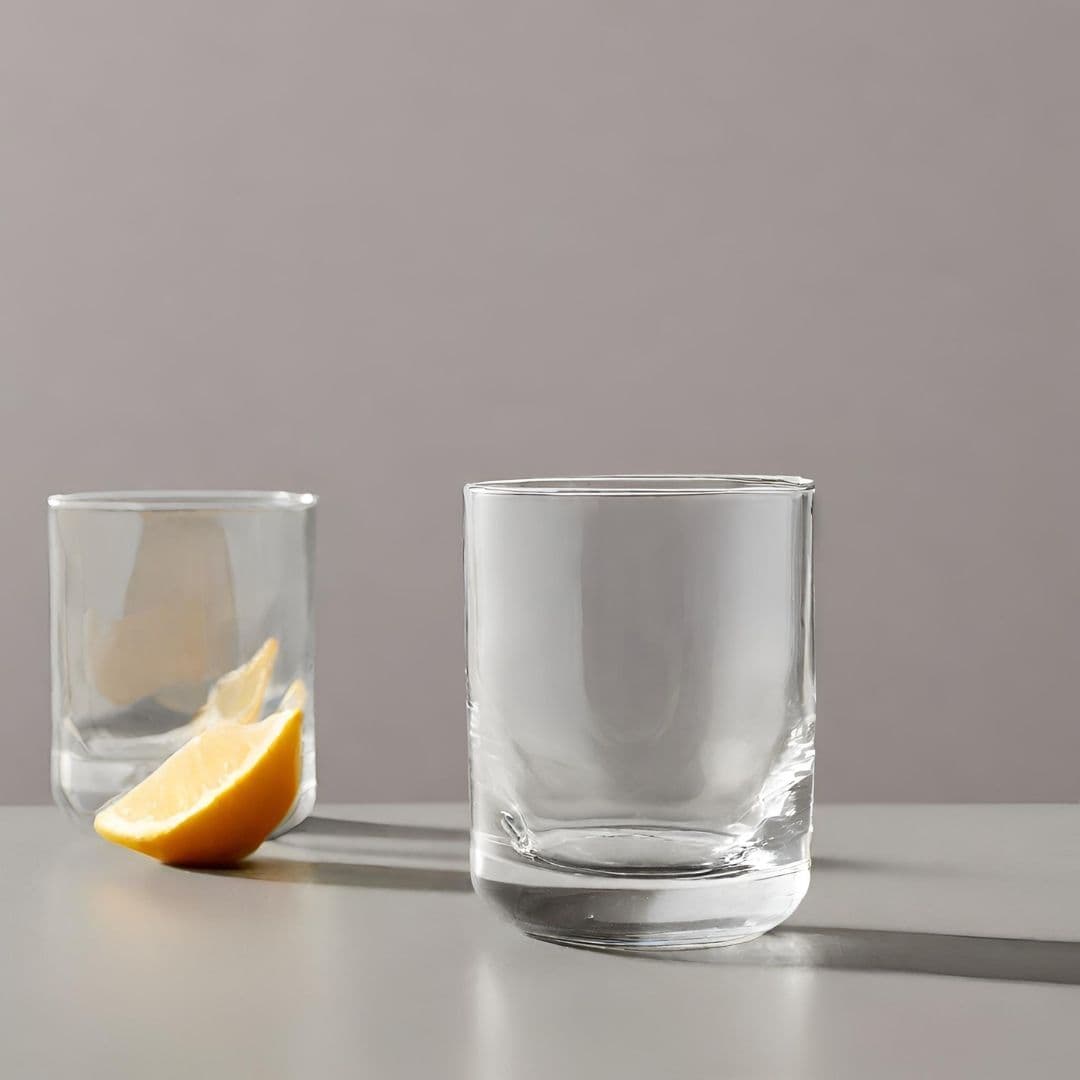 Elegant Glass Tumbler Set 3