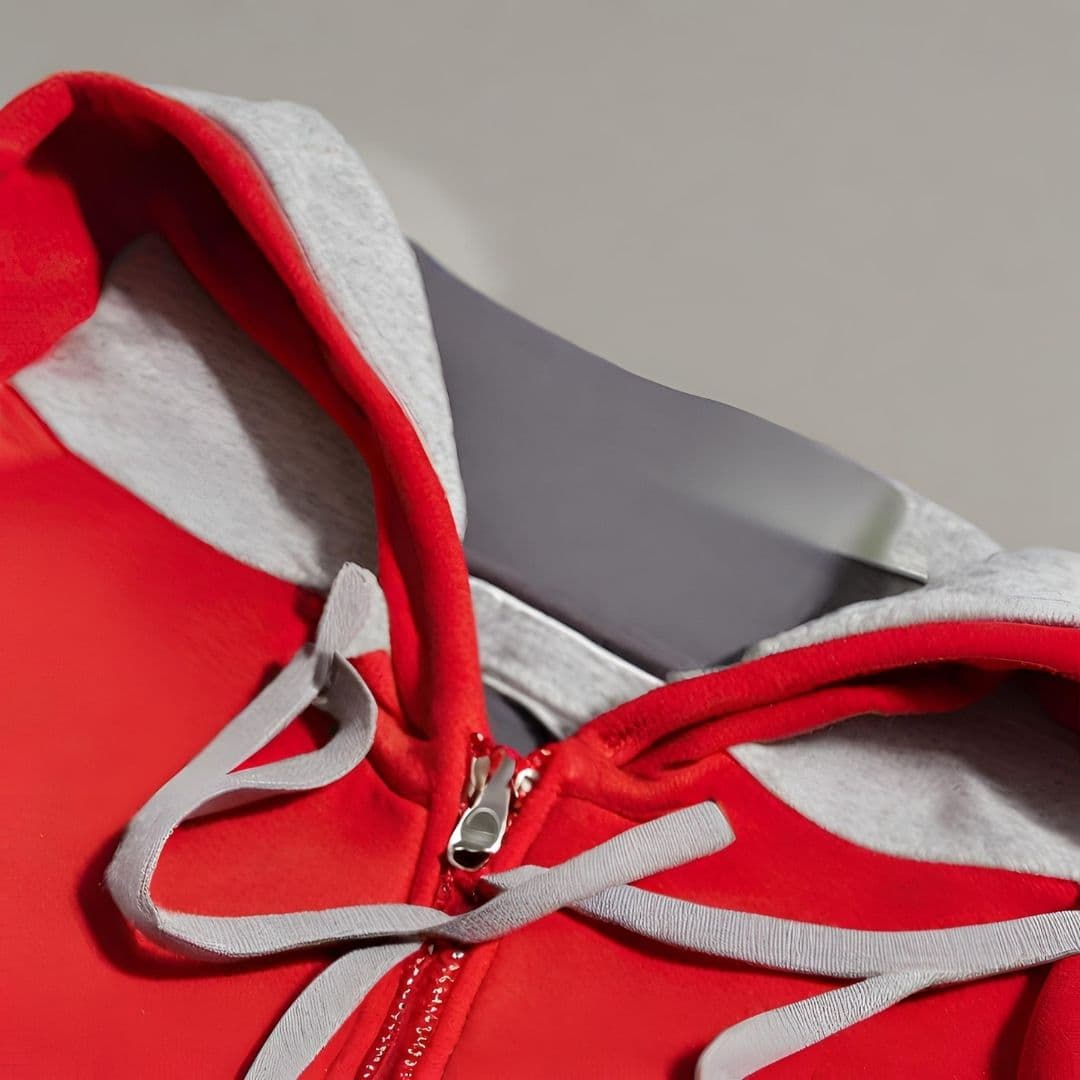 Classic Red Pullover Hoodie 3