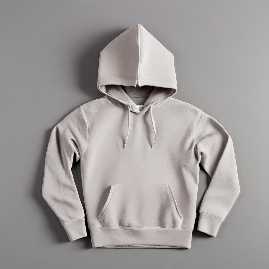 Classic Heather Gray Hoodie 3