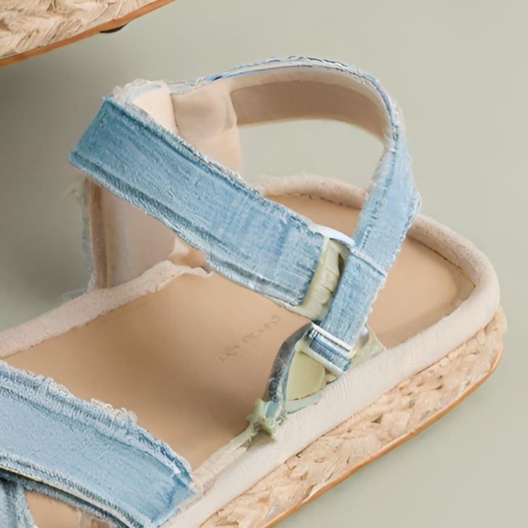 Chic Summer Denim Espadrille Sandals 2