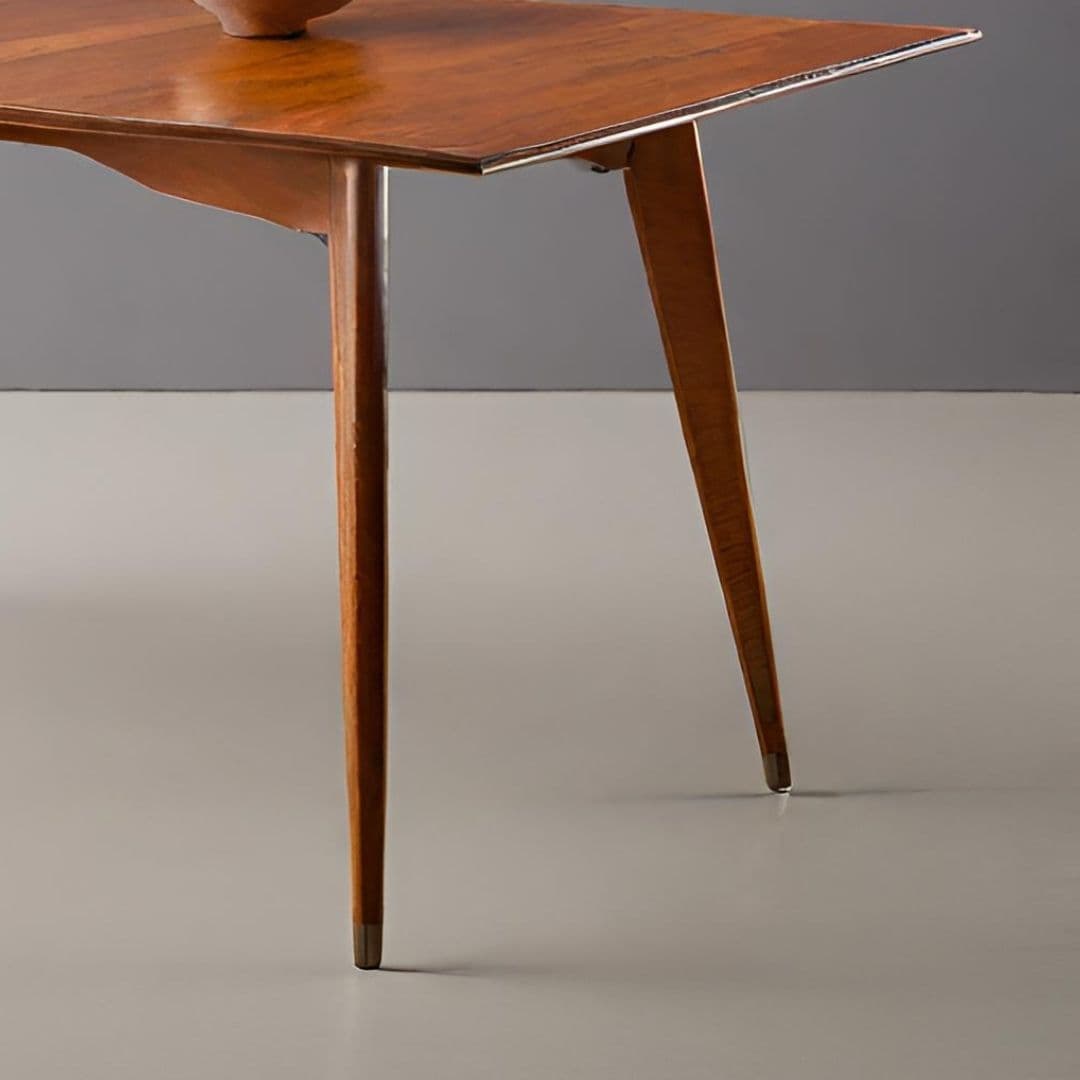 Mid-Century Modern Wooden Dining Table 2